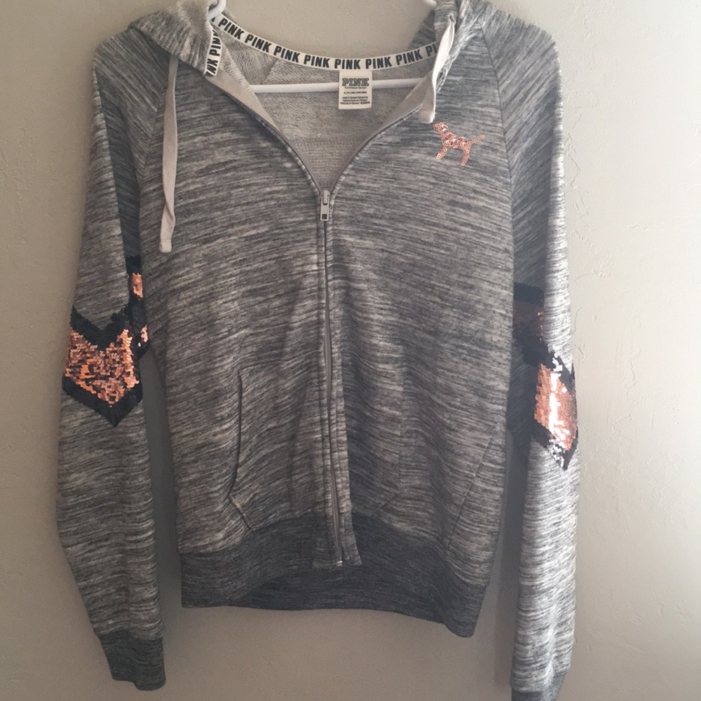 PINK Zip-Up Hoodie